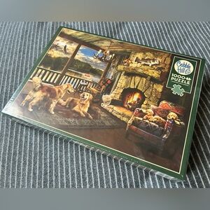 Cobble Hill 1000 Piece Puzzle Lakeside Cabin Brand New
